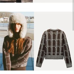 NWT ZARA NEW ZARA plaid knit jacket 6236
Size M
🚨FIRM PRICE NO DISCOUNT